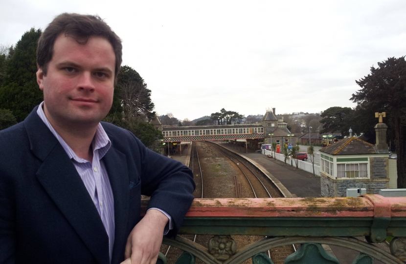 Kevin At Torquay Railway Station