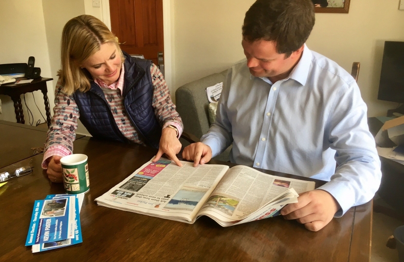 Justine & Kevin discuss media coverage of Schools Funding In Torbay