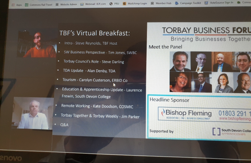 Virtual Business Breakfast