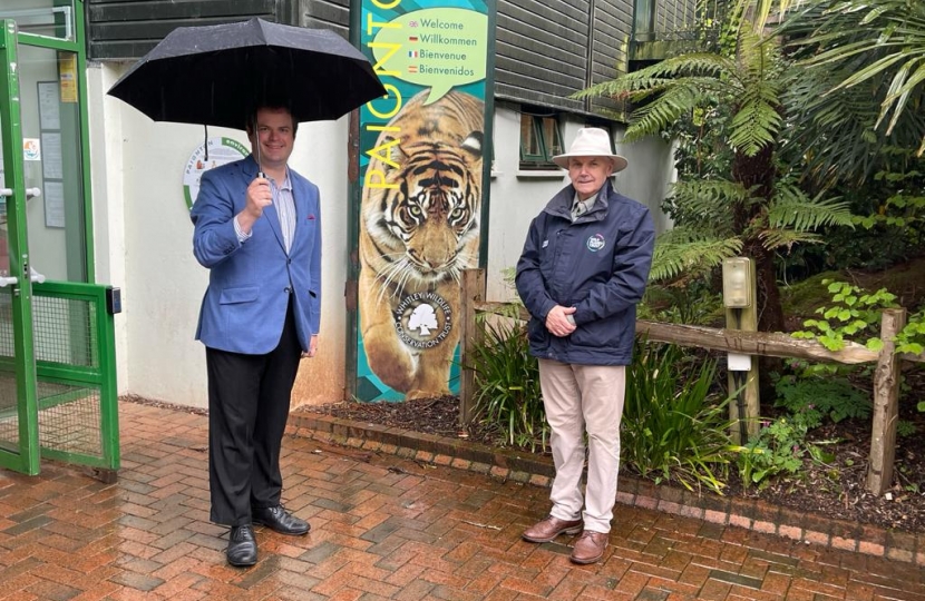 Kevin visited Paignton Zoo as its indoor exhibitions re-opened.