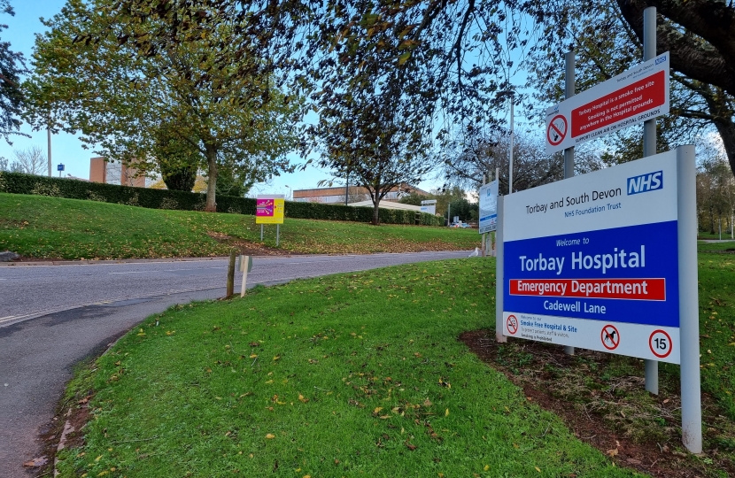 Torbay Hospital Has Been Under Pressure.