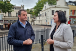 Kevin with Alison Hernandez the Police and Crime Commissioner