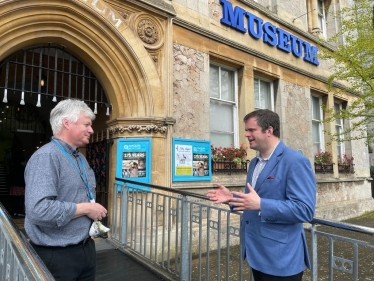 Kevin visits Torquay Museum on the day it re-opened to visitors.