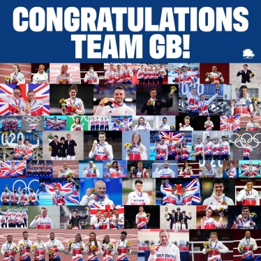 Team GB Medal Winners.