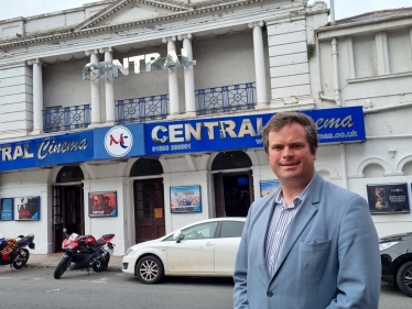 Kevin at Torquay Central Cinema 
