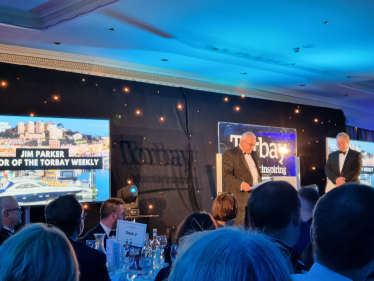 Editor Jim Parker Introduces the Torbay Weekly Business Awards