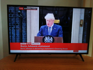 The Prime Minister Announces His Resignation.